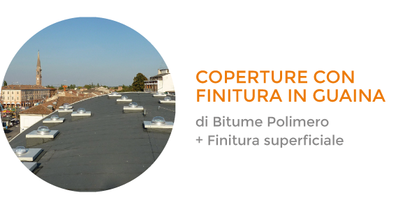 Nuove coperture in guaina di bitume polimero